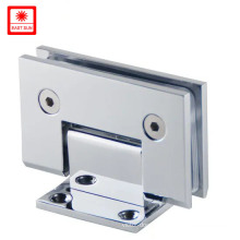 Square Glass Door Hinge with Short Back Plate (ESH-201S)